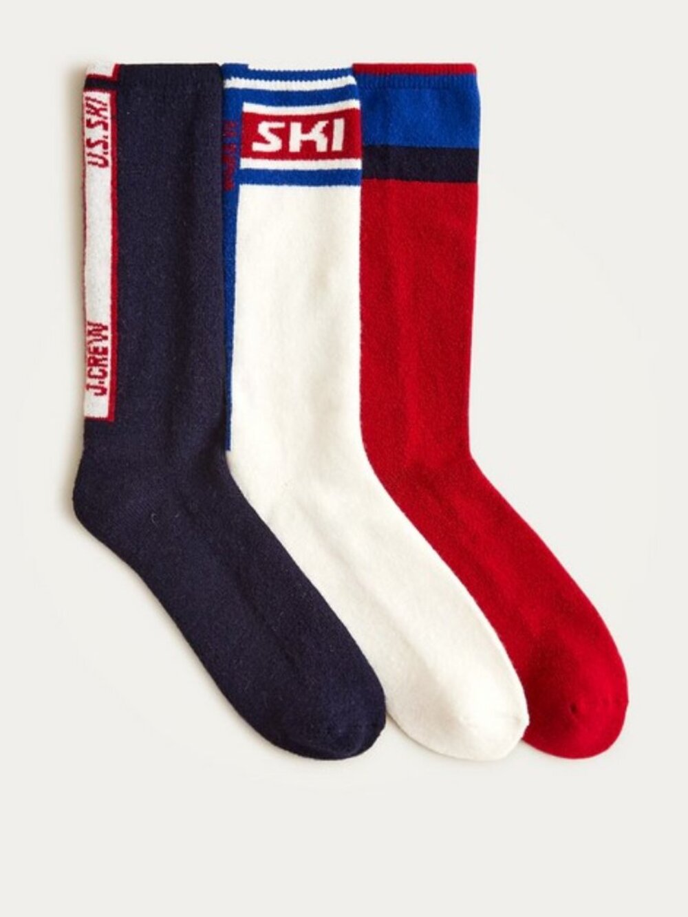 U.S. Ski & Snowboard by J.Crew wool socks three-pack